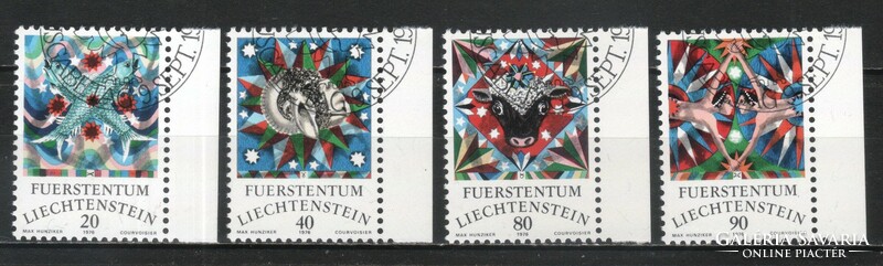 Liechtenstein  0238 Mi 658-661           2,50 Euró