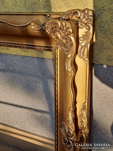 Rare! Antique, double blondel picture frame for a 50*40 picture