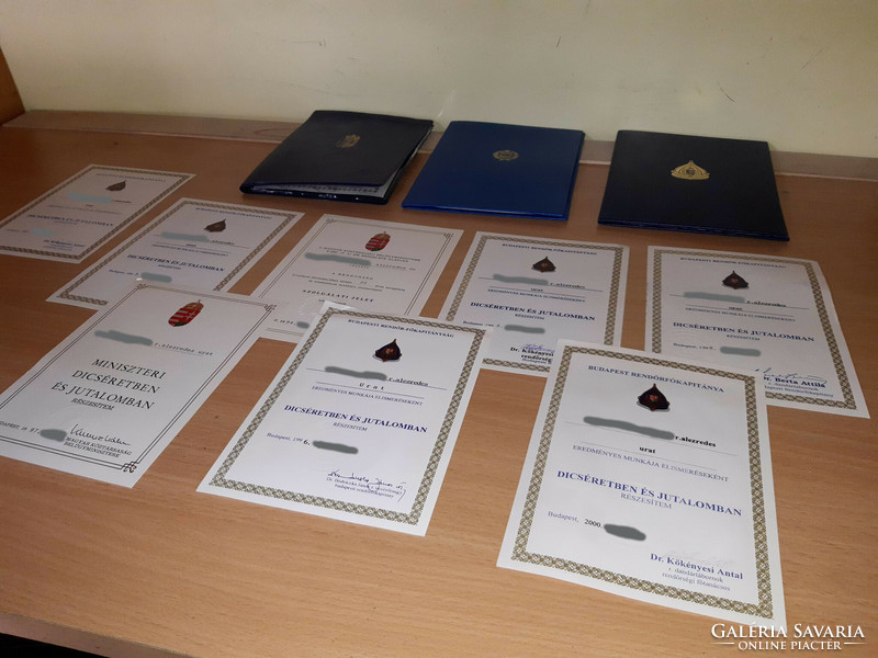 Ministerial Commendation Ministry of the Interior Lieutenant Colonel Award Package