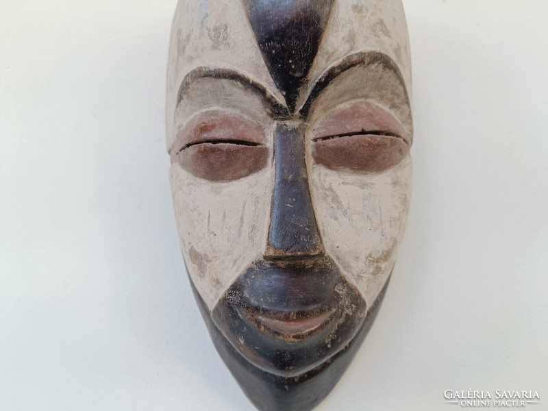 Antik afrikai Igbo népcsoport fa maszk Nigéria africká maska 770 dob 33 8772