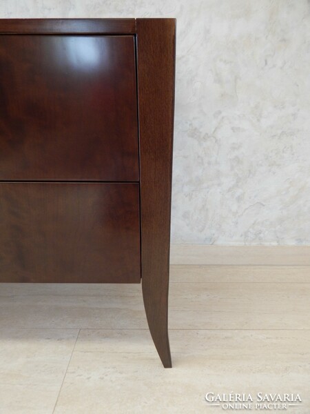 Art deco sideboard 4-drawer chest of drawers. Mon - 18
