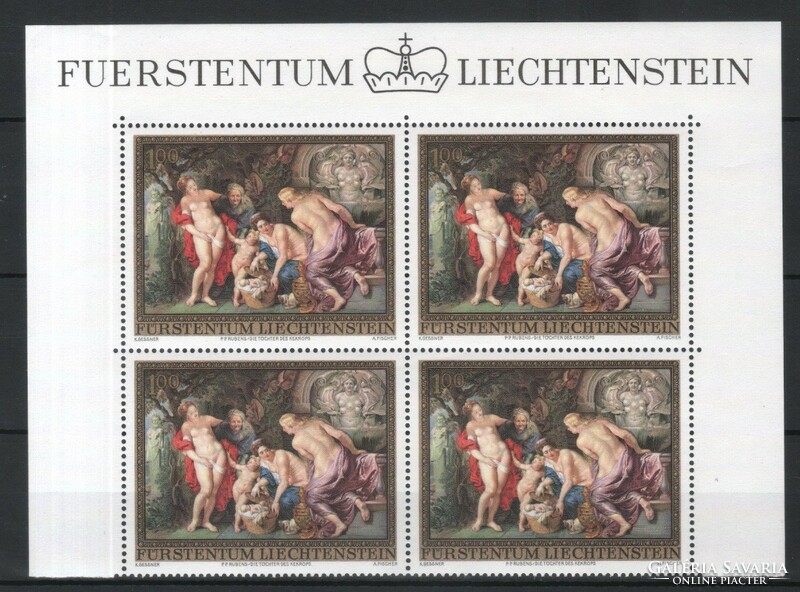 Liechtenstein  0210 Mi 655-657  postatiszta         20,00 Euró