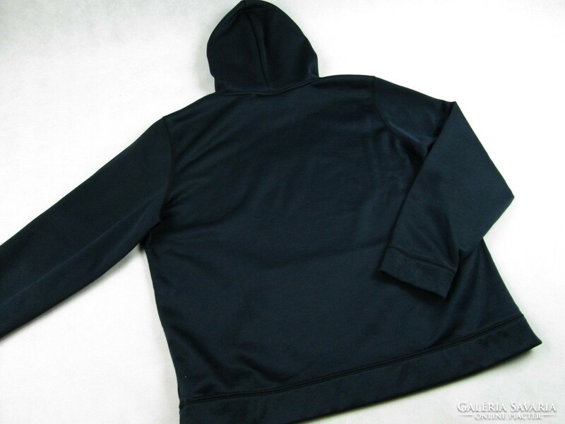 Original under armor (adolescent xl) black sporty hooded sweatshirt