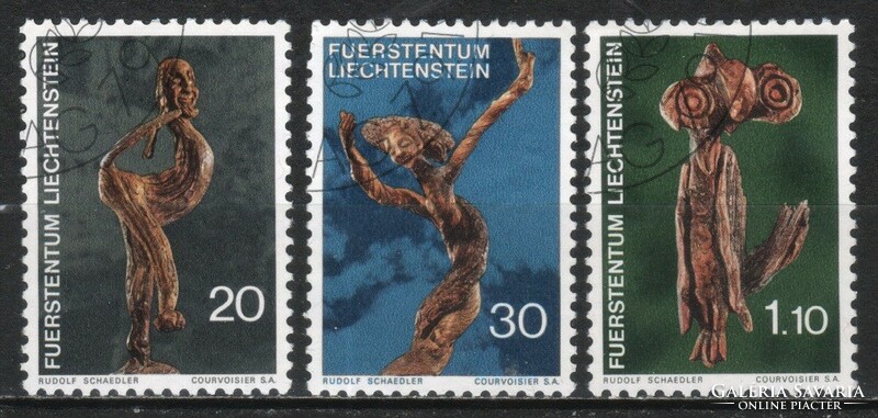 Liechtenstein  0342 Mi 567-569        1,70 Euró