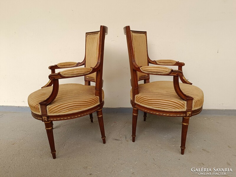 Antik bútor karfás karos szék fotel empír empire 2 darab 820 8668