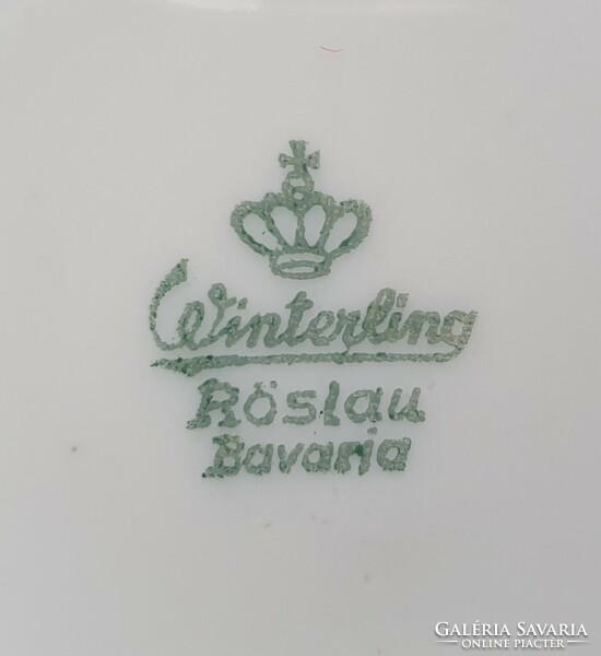 Winterling Röslau Bavaria német porcelán kistányér süteményes tányér