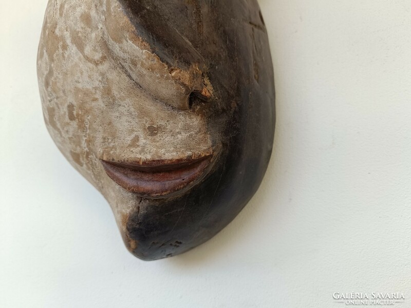 Antik afrikai maszk Pende gyógyító beteg antik Kongó africká maska 773 dob 33 8768