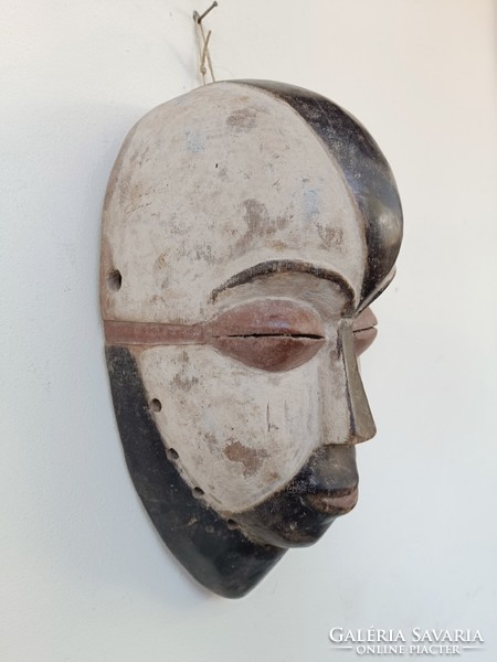 Antique African Igbo ethnic group wooden mask Nigeria African mask 770 drum 33 8772