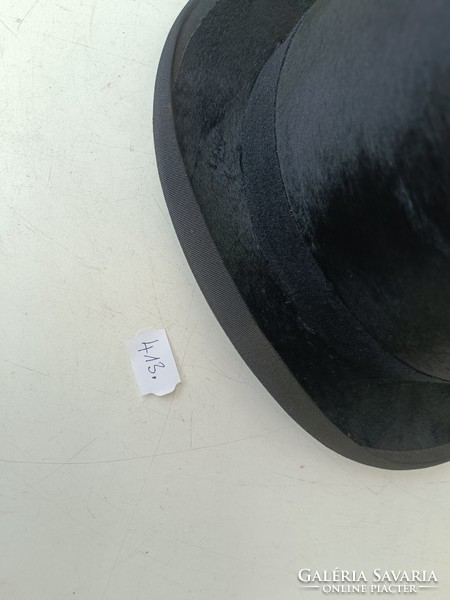 Antique top hat dress film theater costume prop damaged 413 8830