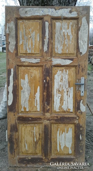 Old antique door panel