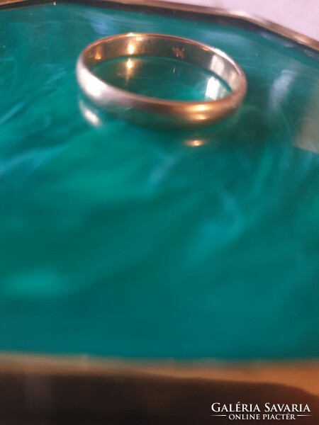 14 k arany karika gyűrű