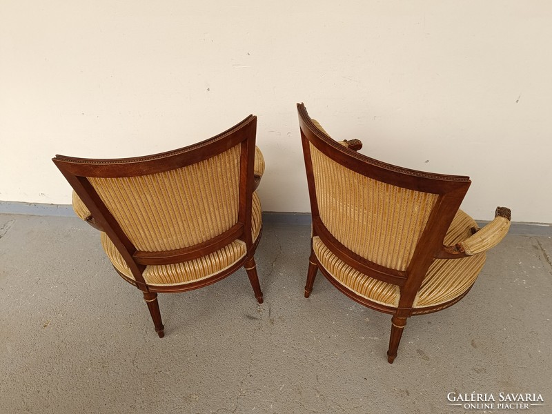 Antique furniture arm chair armchair empire empire 2 pieces 820 8668