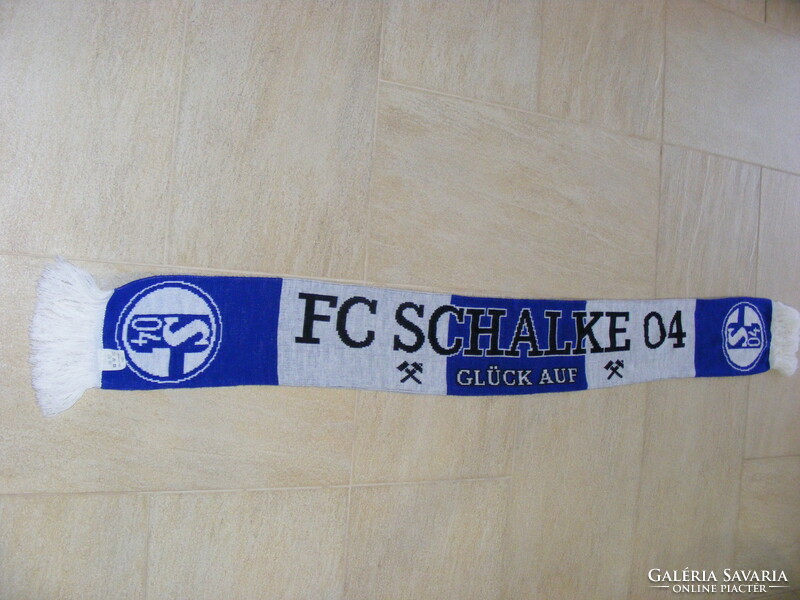 FC Schalke 04 Glüch Auf szurkolóisál , szurkolói sál, gyűjteményből.