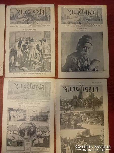 Tolna's world newspaper 1903. Weeklies (16 pieces)
