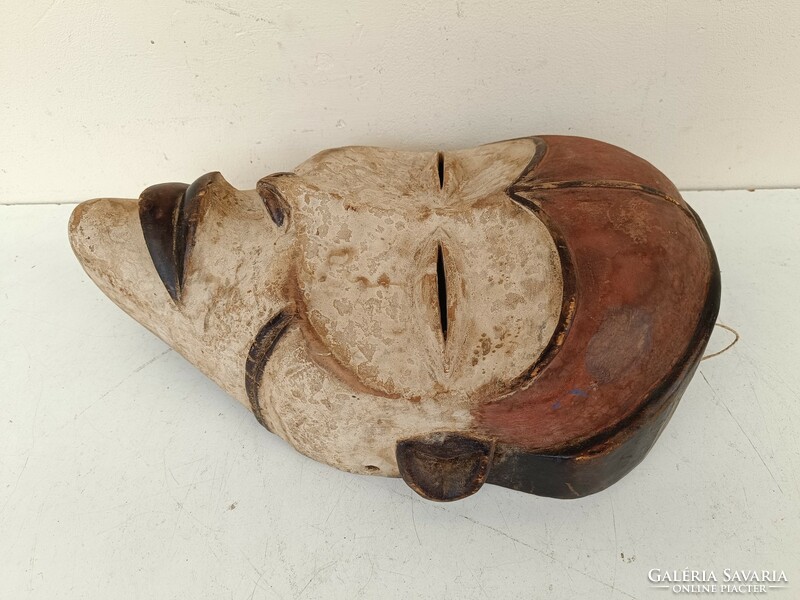 Antik afrikai patinás fa maszk Pende népcsoport Kongó africká maska 728 dob 44 8714