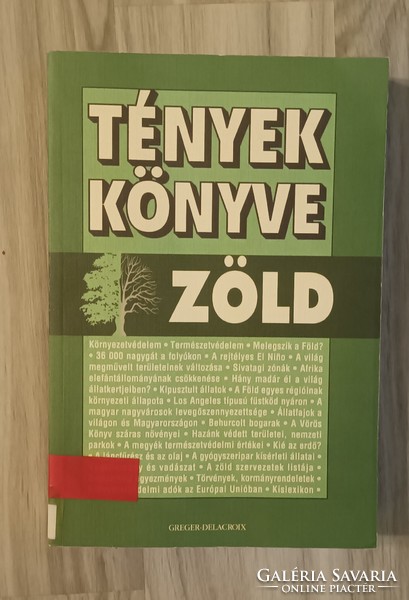 Tények könyv zöld.