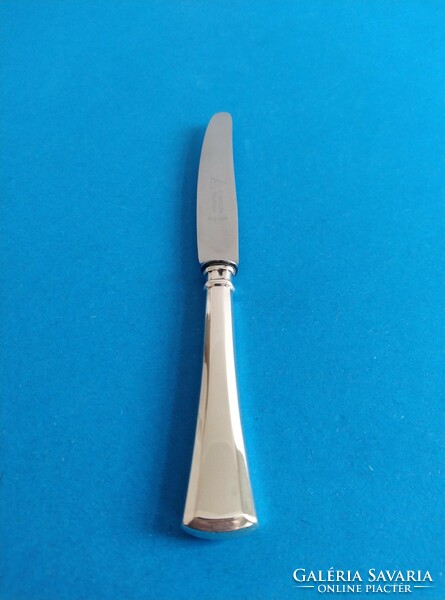 Silver art-deco dessert knife