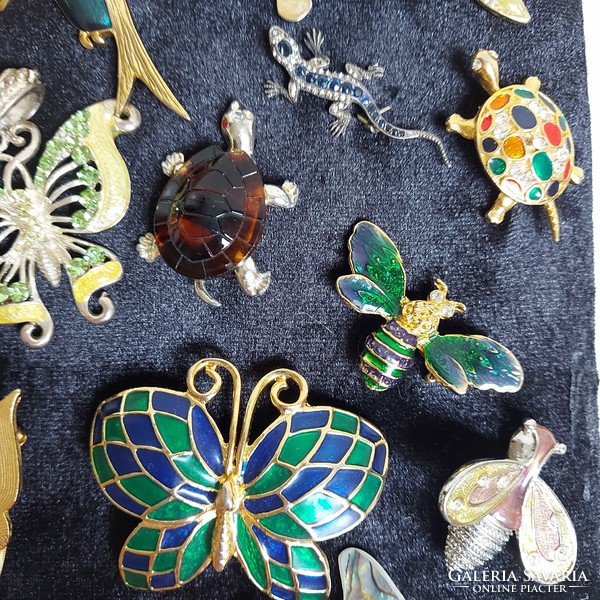 Bizsu jewelry collection in one butterfly spider turtle ladybug toucan giraffe