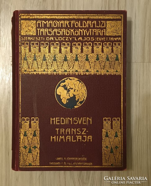 Sven Hedin's transhimla. Editor lajos Lóczy. Lampel. R kk 1910.