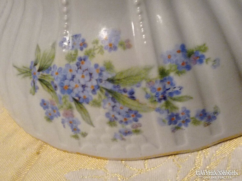 Sale!! 20 cm smaller bowl with Zsolnay forget-me-not pattern