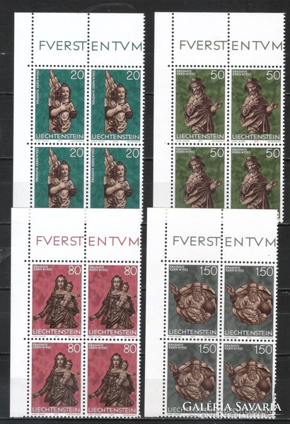 Liechtenstein 0218 mi 688-691 postage EUR 16.00
