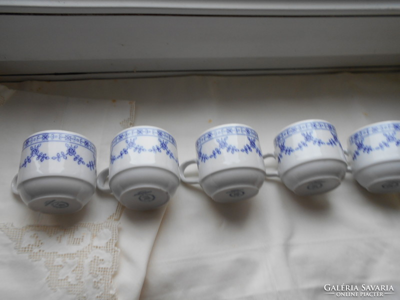 5 db retro német porcelán Kahla (NDK)  kávés csésze  400 FT/db