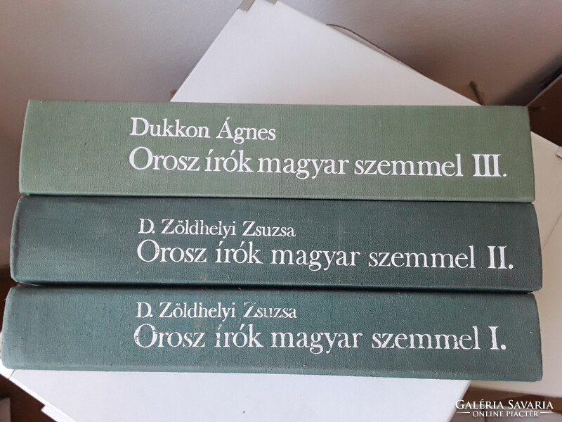 Russian writers with Hungarian eyes i-iii. Volume