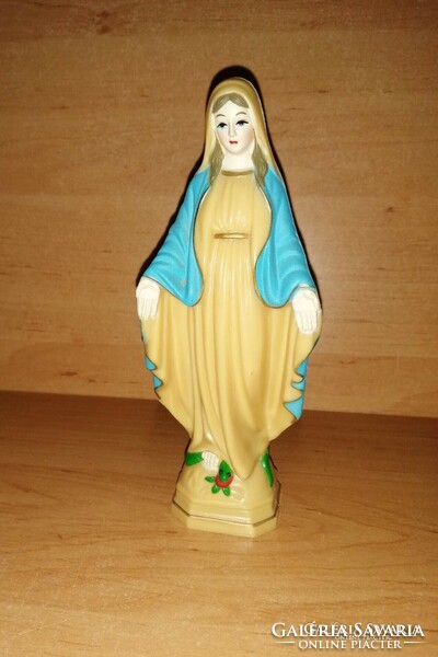 Régi, búcsúban volt kapható műanyag bakelit Madonna figura - 15 cm magas (0-4)