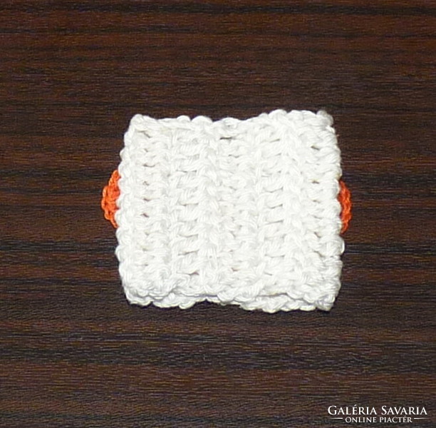 Crochet butterfly napkin ring