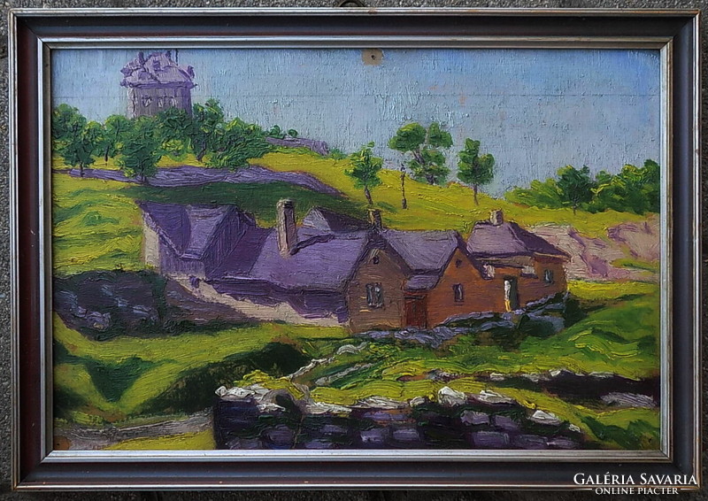 Hungarian painter: early 20th century with warranty and invoice