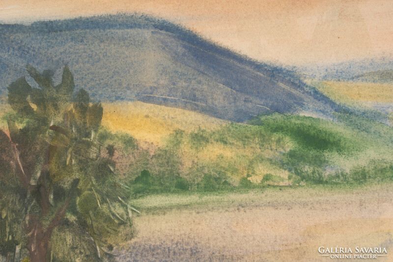 Mátyás Réti (1922-2002): landscape
