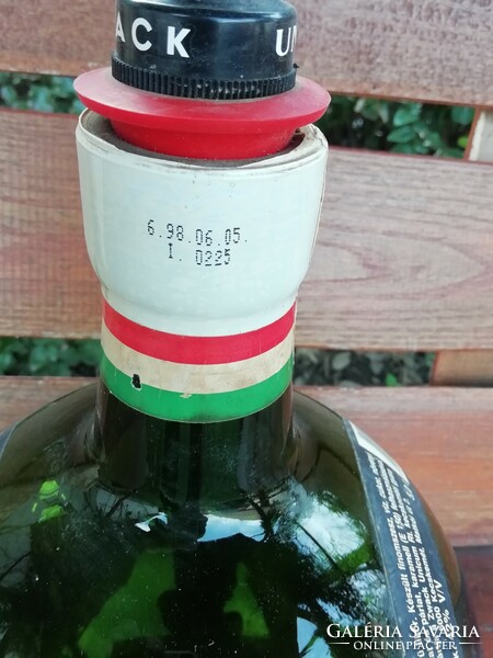 Unique glass bottle, 5 liters