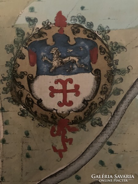 ZUTPHEN HOLLANDIA 1581 BRAUN & HOGENBERG réz gravírozott térkép