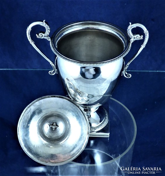 Curio!!!, Antique silver sugar bowl, Paris, 1809 - 1819!!!
