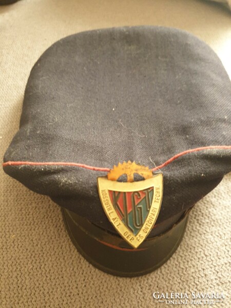 Old cap with badge