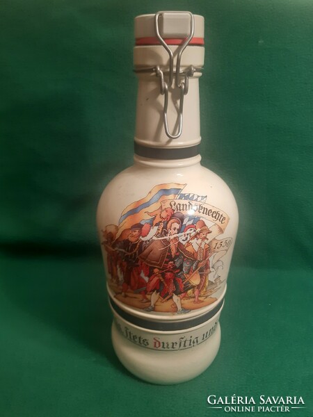 Bavarian beer bottle with buckle