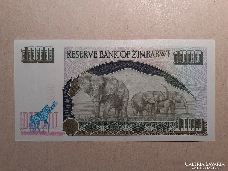 Zimbabwe - 1000 dollars 2003 oz