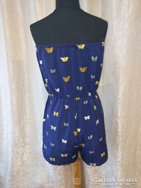 Shein strapless jumpsuit with butterfly shorts. Novel. M