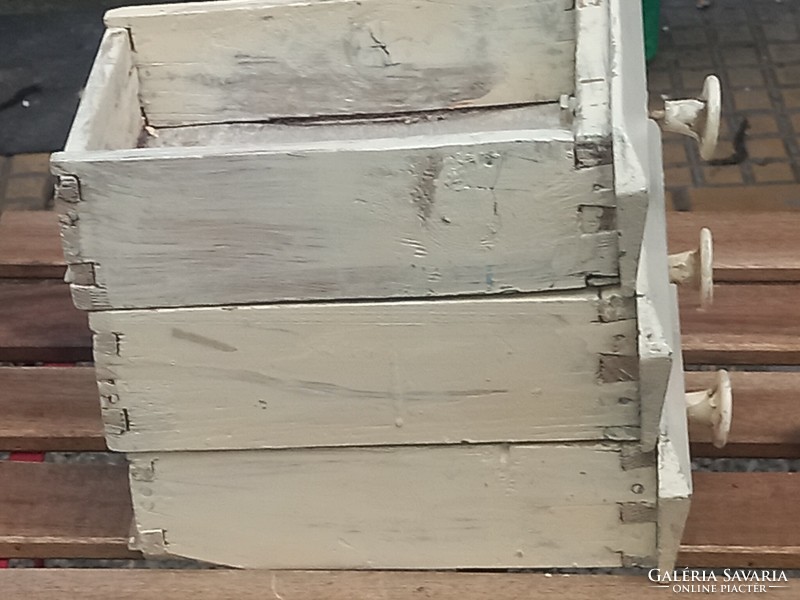 Plank wood drawer/rustic vintage drawers/grocery store drawer
