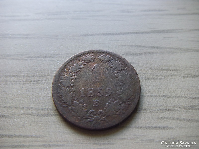 1    Krajcár  ( B ) 1859     Auszria