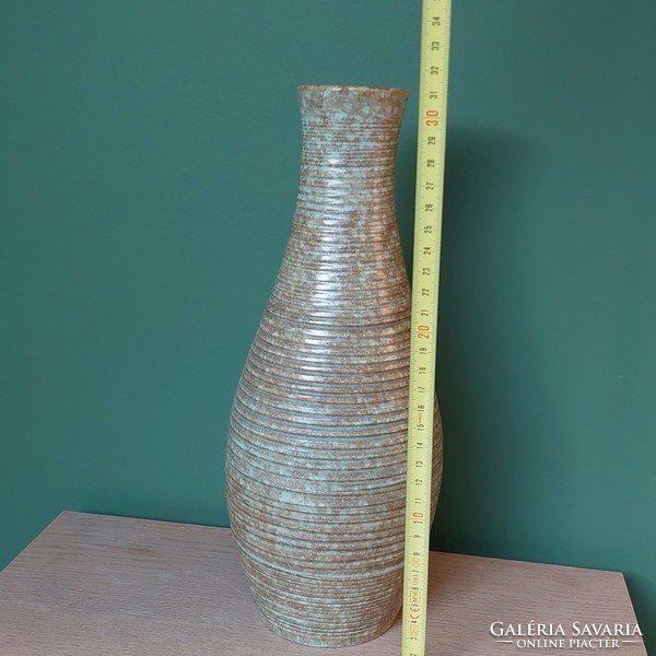 Extrém ritka gyűjtői Budapesti Zsolnay kerámia váza az 1940-es évekből
