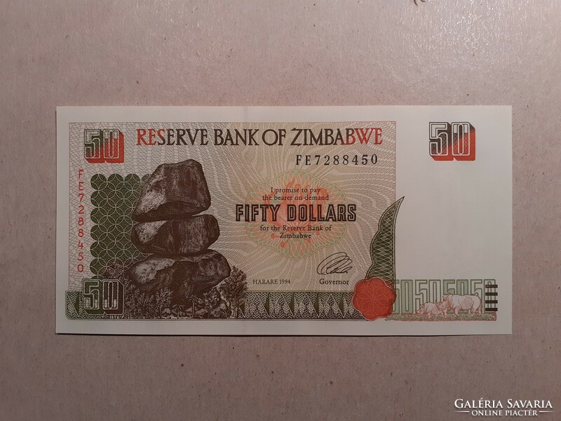 Zimbabwe - 50 dollars 1994 oz
