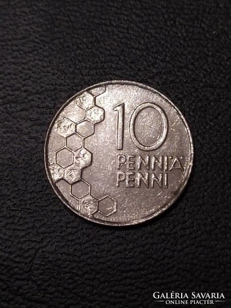 10 penni 1996 - Finnország, gyöngyvirág