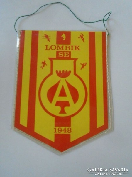 D202154  Futball - LOMBIK SE 1948  TISZAVASVÁRI- sportzászló  1970-80k  - 140 x 110 mm