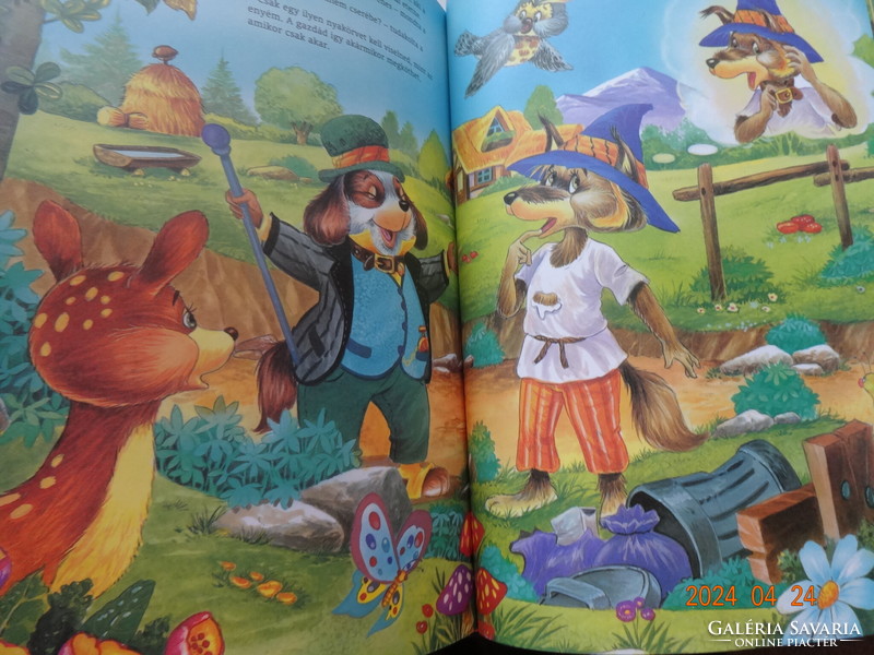 Animal tales - richly illustrated large storybook, 8 stories with illustrations by Carlos Busquets