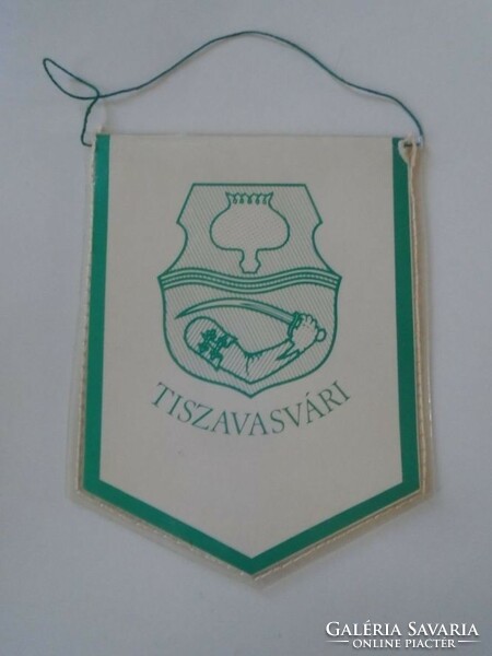 D202154 football - flask se 1948 Tiszavasvár - sports flag 1970-80k - 140 x 110 mm