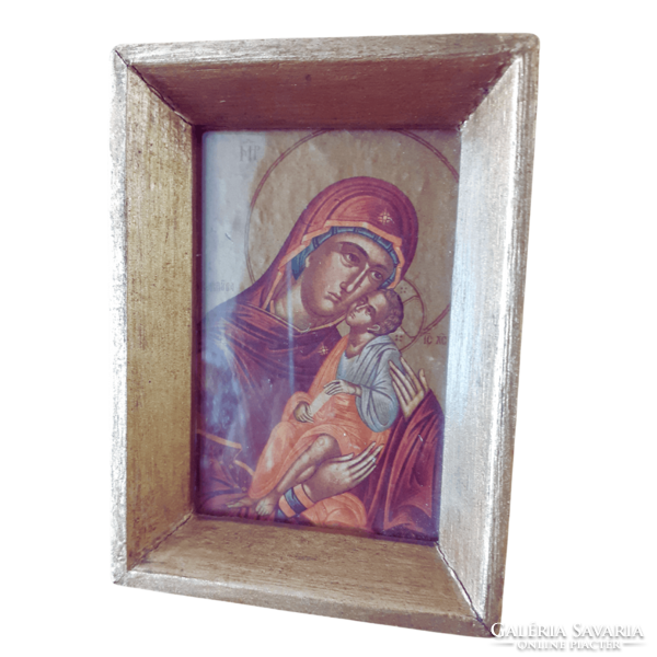 Small icon in golden frame m01566