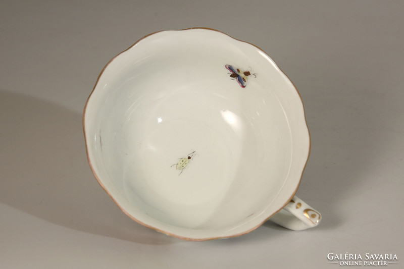 Antique Herend pheasant pattern tea cup 1943. | Pheasant bird cup with bottom