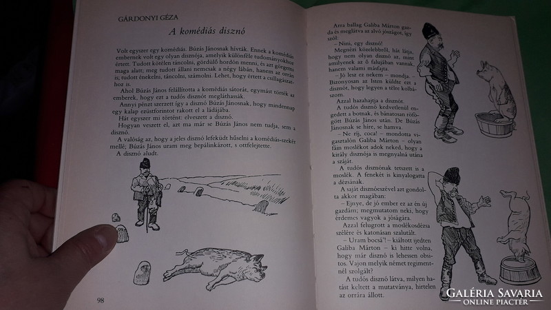 1985. Bodor Ferenc - Nagymama képeskönyve mese könyv a képek szerint MINERVA 2.