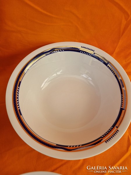 Zsolnay blue-gold tableware new
